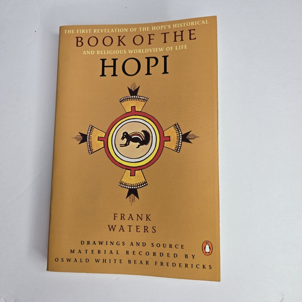 Book of the Hopi: Frank Waters 1977 45th Print Penguin Trade PB Native Studies